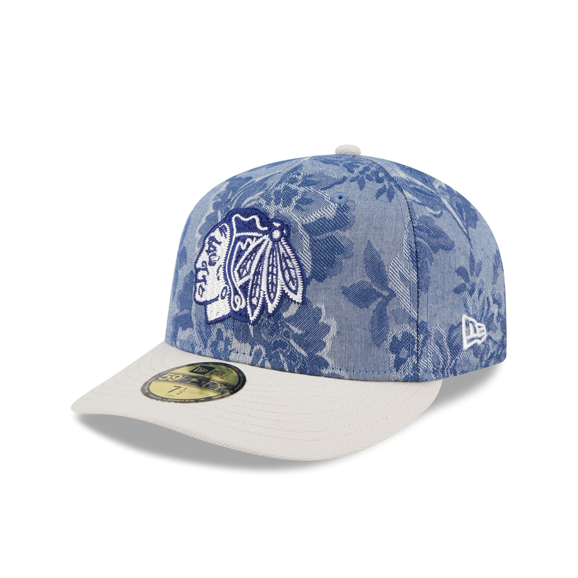Chicago Blackhawks Two-Tone Denim 59FIFTY Fitted Hat
