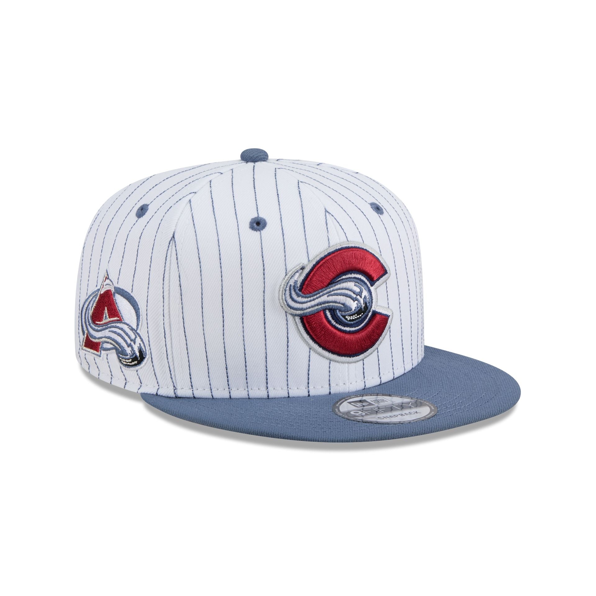 Colorado Avalanche Deceptor Pinstripe 9FIFTY Snapback Hat