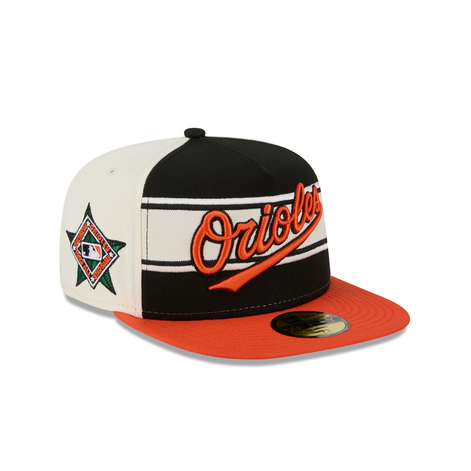 Baltimore Orioles Summer Derby 59FIFTY A-Frame Fitted Hat