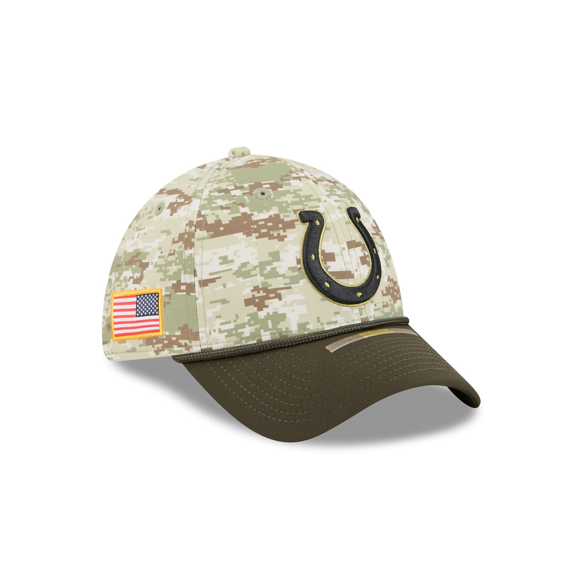 Indianapolis Colts 2025 Salute to Service Digi Camo 39THIRTY Stretch F