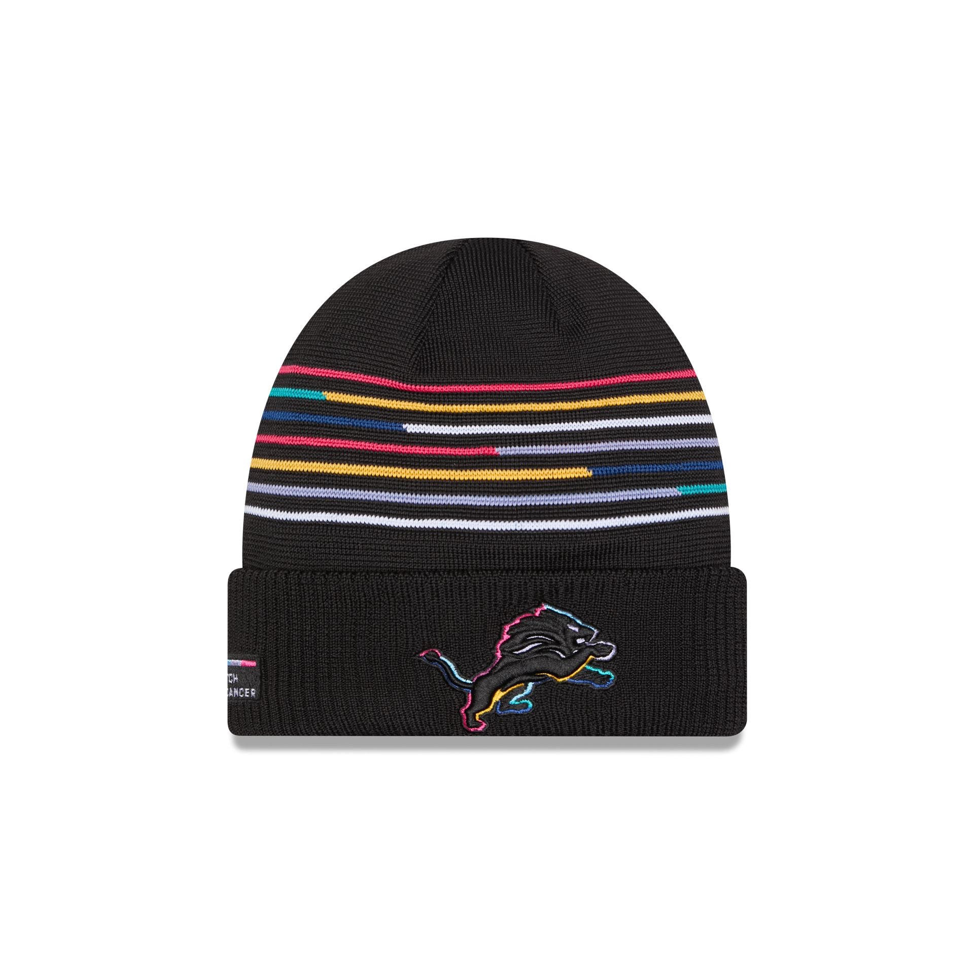 Detroit Lions 2025 Crucial Catch Cuff Knit Hat