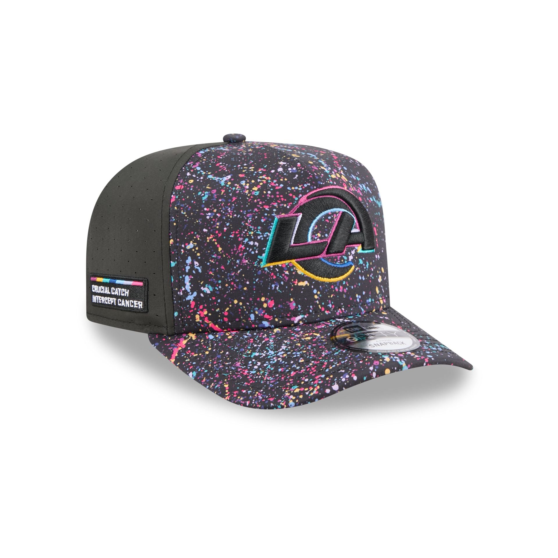 Los Angeles Rams 2025 Crucial Catch 9FIFTY A-Frame Snapback Hat