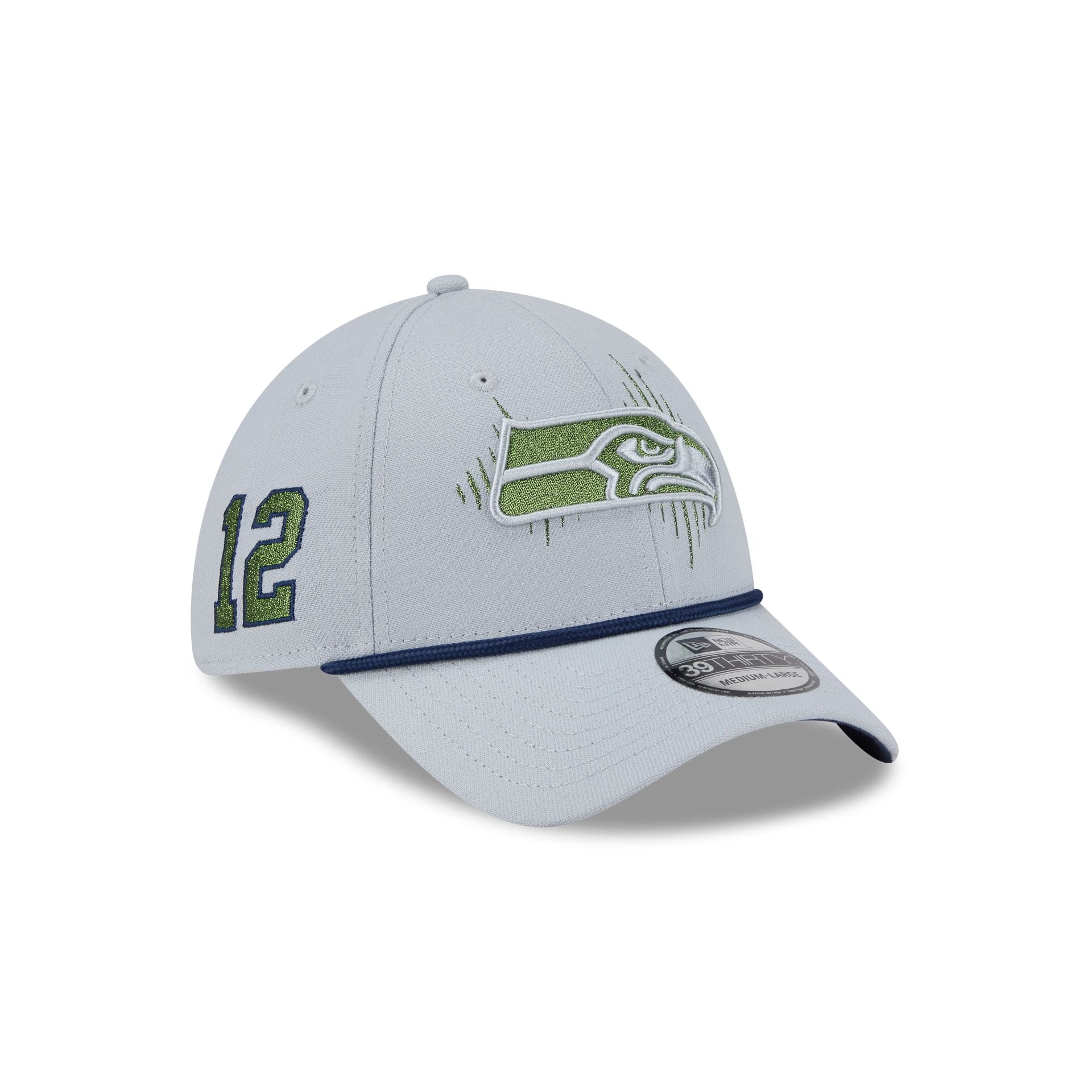 Seattle Seahawks 2025 NFL Rivalries 39THIRTY Stretch Fit Hat