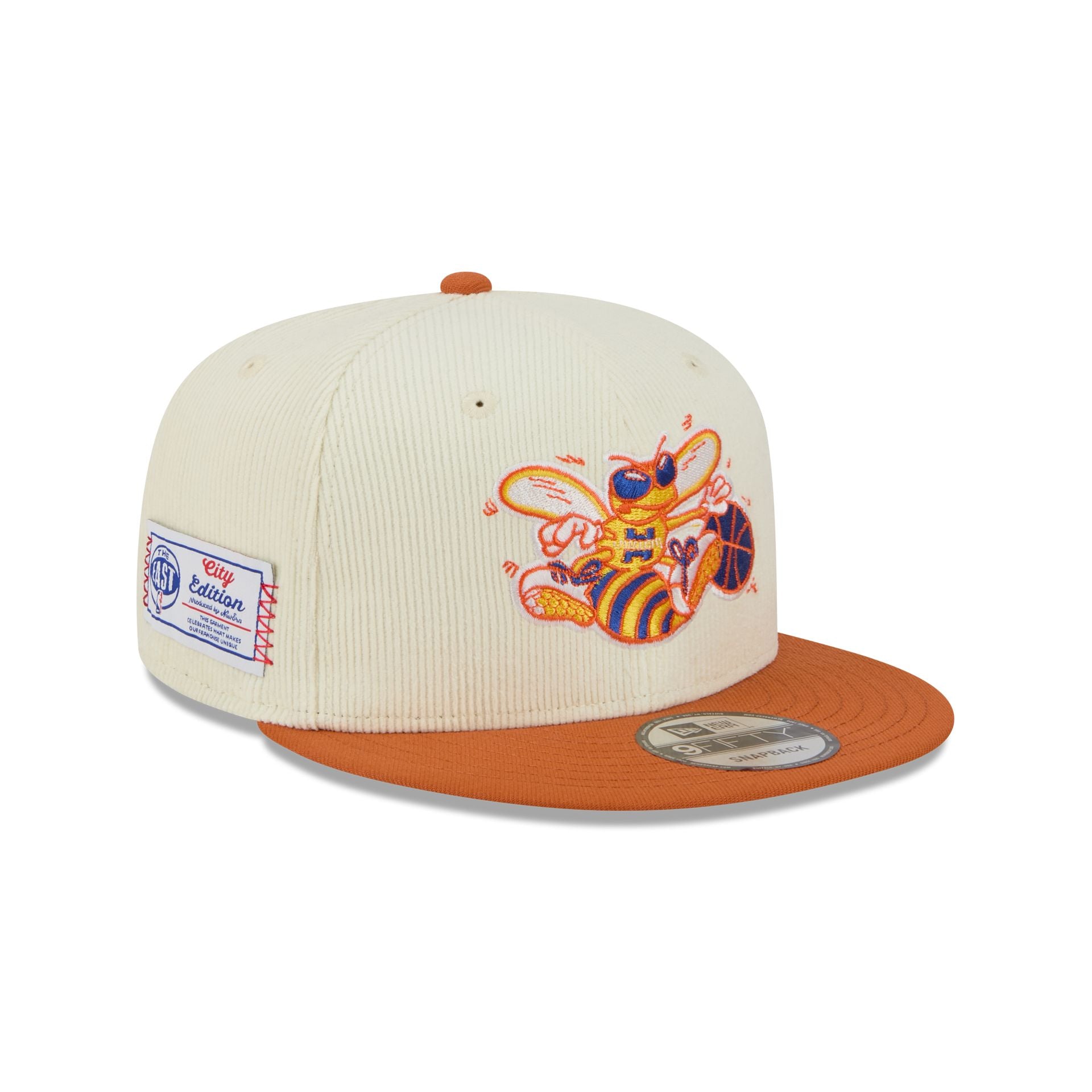 Charlotte Hornets 2025 City Edition Chrome White Corduroy 9FIFTY Snapb