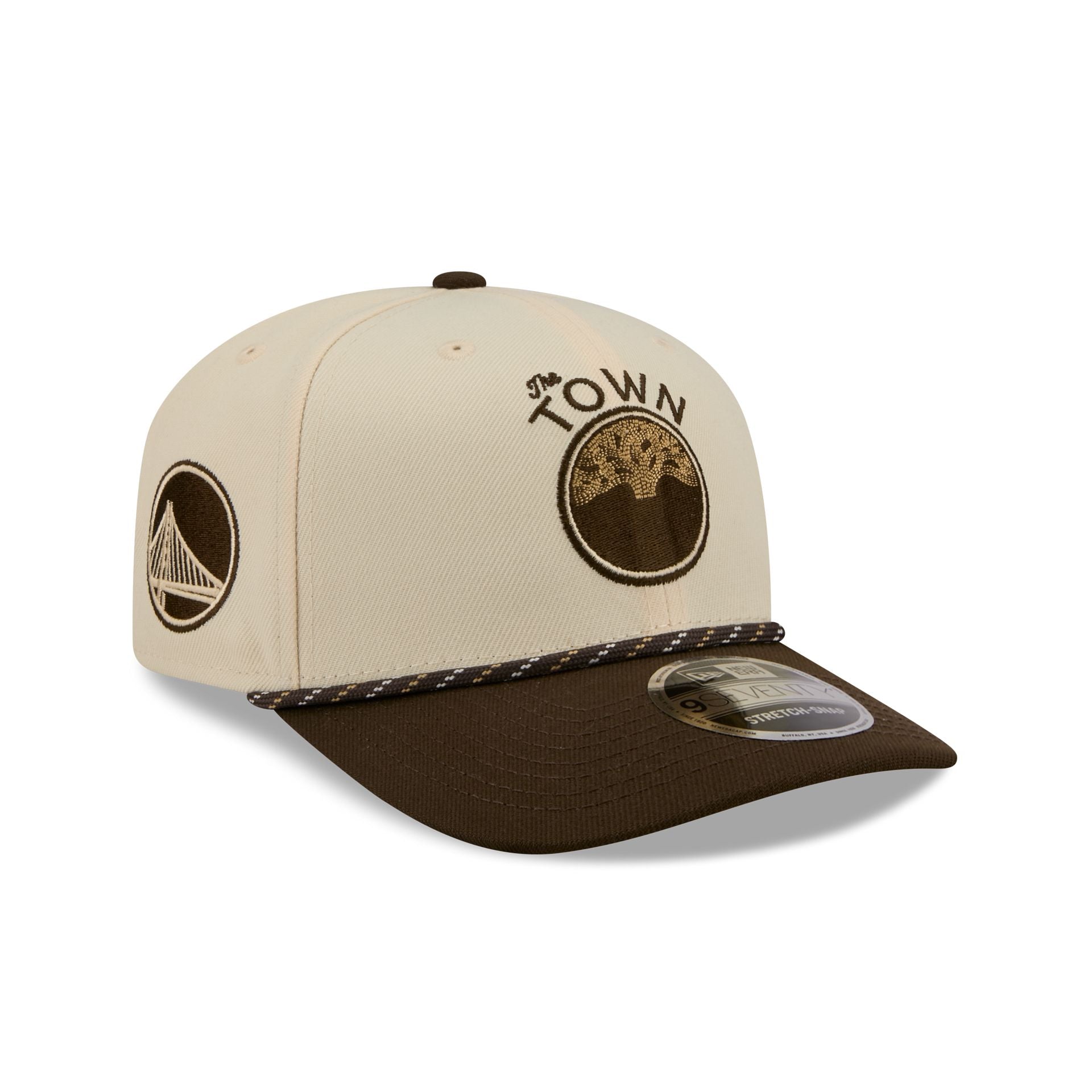 Golden State Warriors 2025 City Edition 9SEVENTY Stretch-Snap Hat