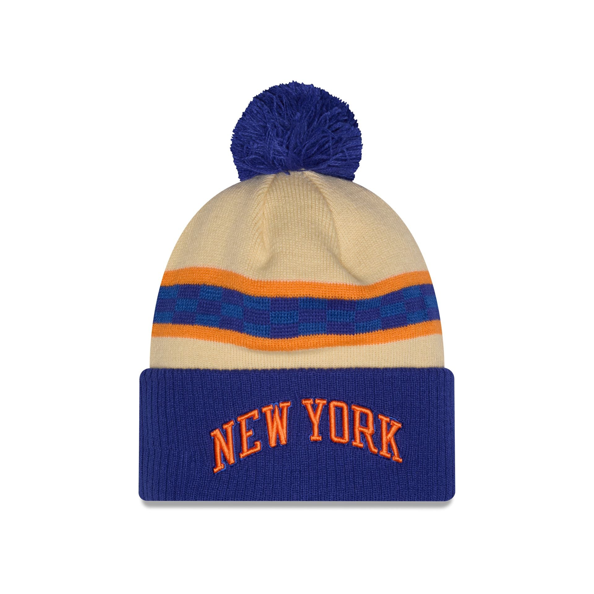 New York Knicks 2025 City Edition Pom Knit Hat