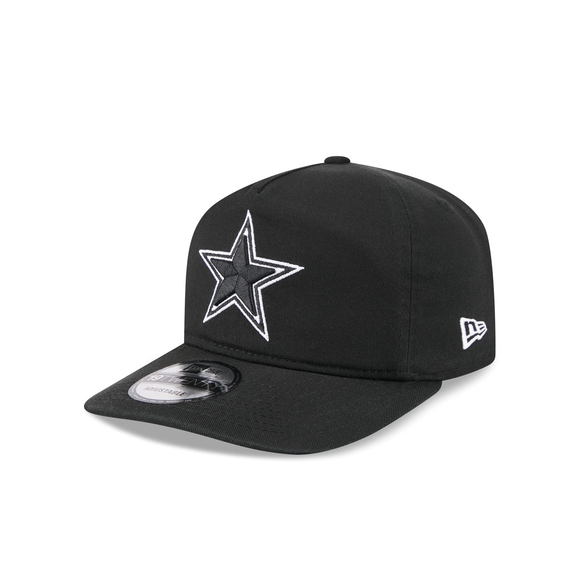 Dallas Cowboys Black and White 19TWENTY Snapback Hat