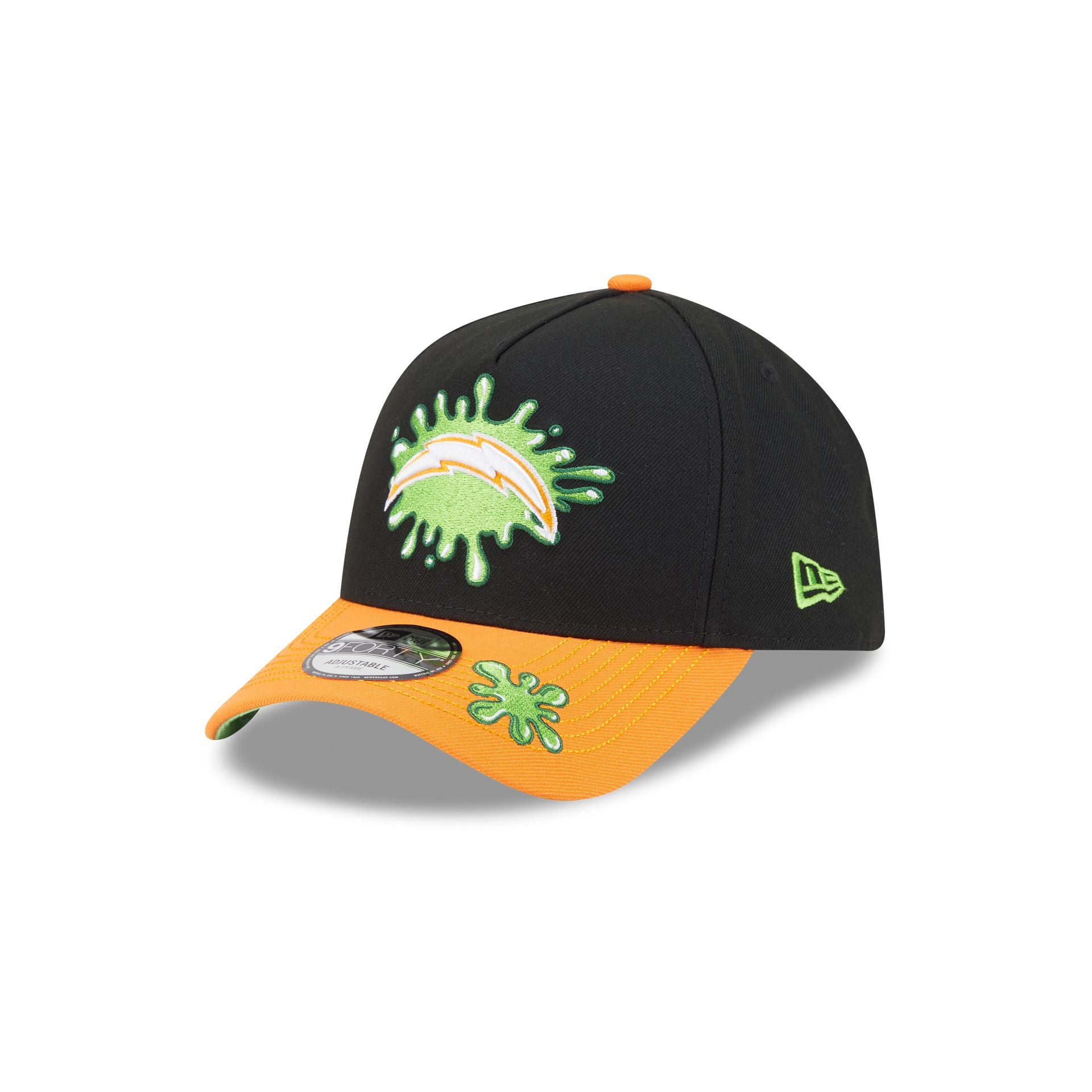 Nickelodeon Slime x Los Angeles Chargers 9FORTY A-Frame Snapback Hat