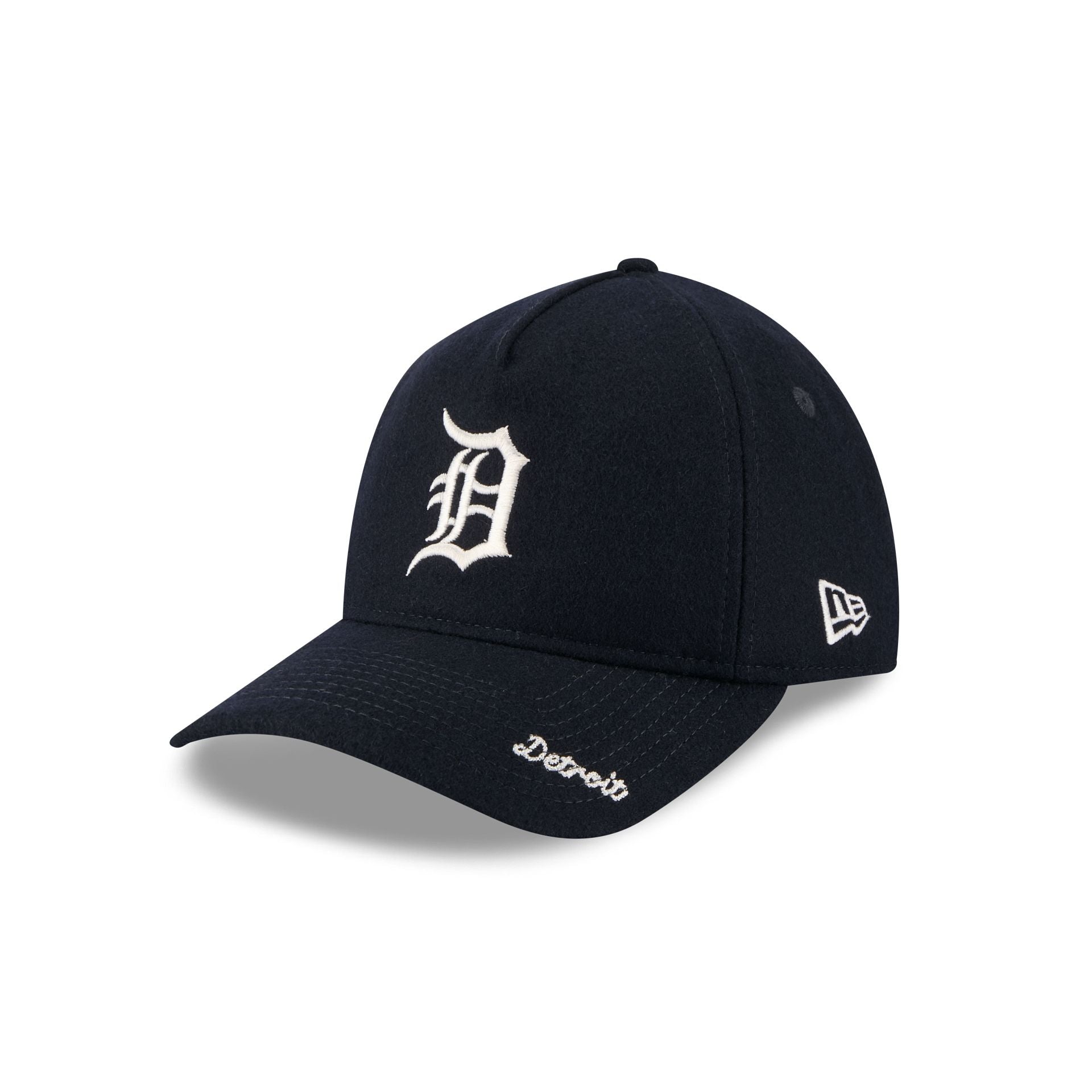 Detroit Tigers Wool Letterman 9TWENTY A-Frame Adjustable Hat Adjustabl