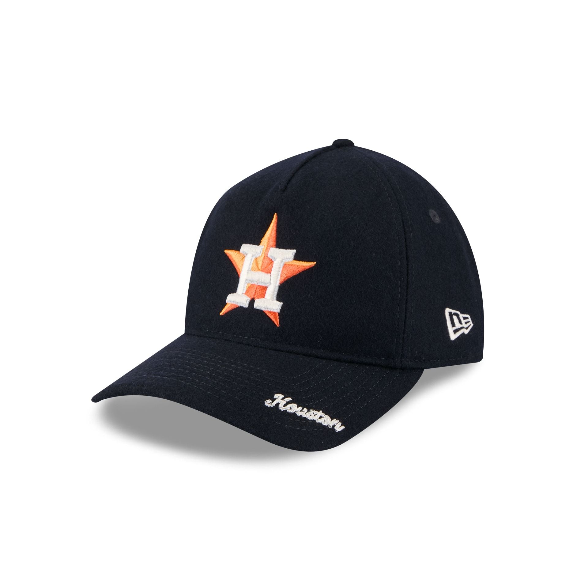 Houston Astros Wool Letterman 9TWENTY A-Frame Adjustable Hat Adjustabl