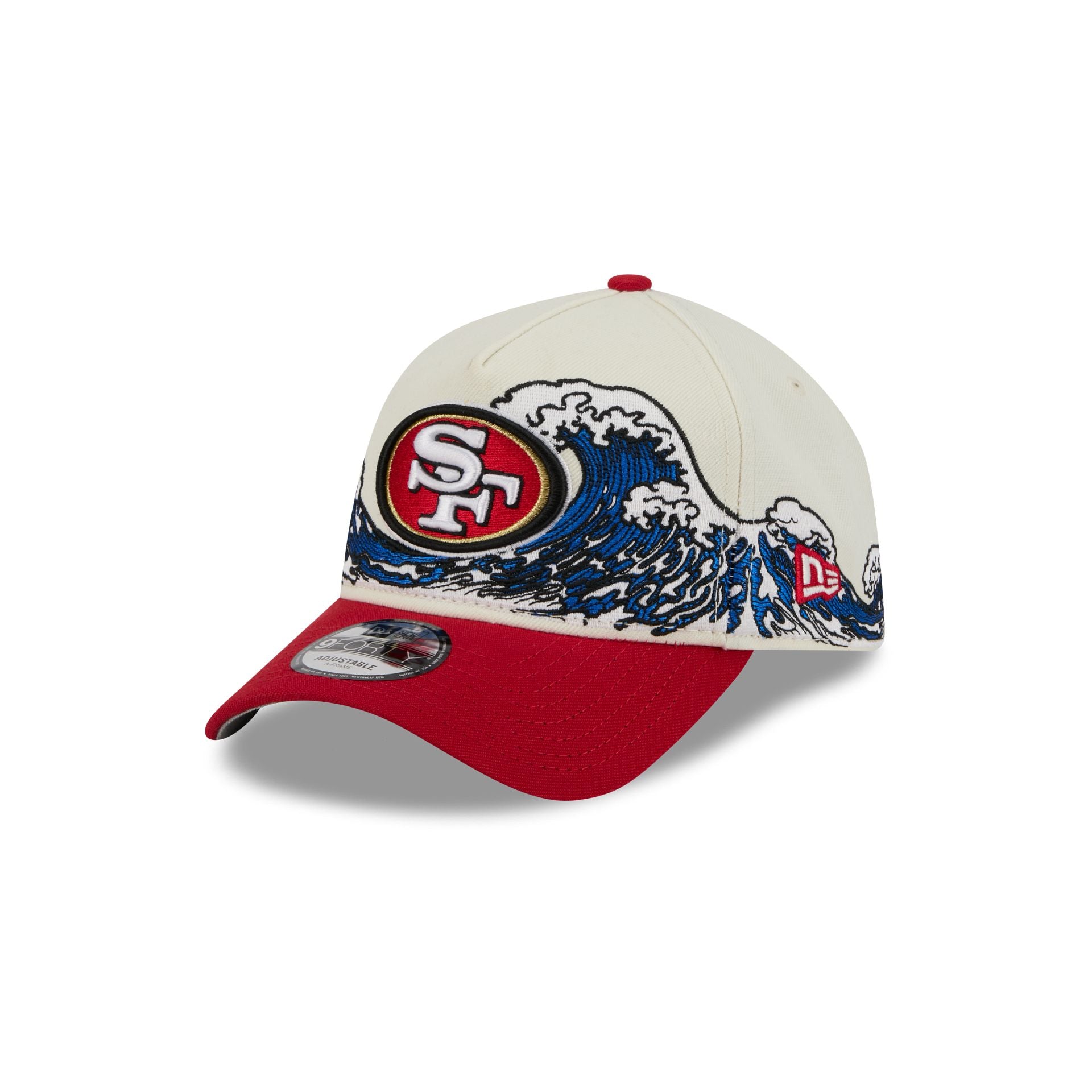 San Francisco 49ers Tidal Flow 9FORTY A-Frame Snapback Hat