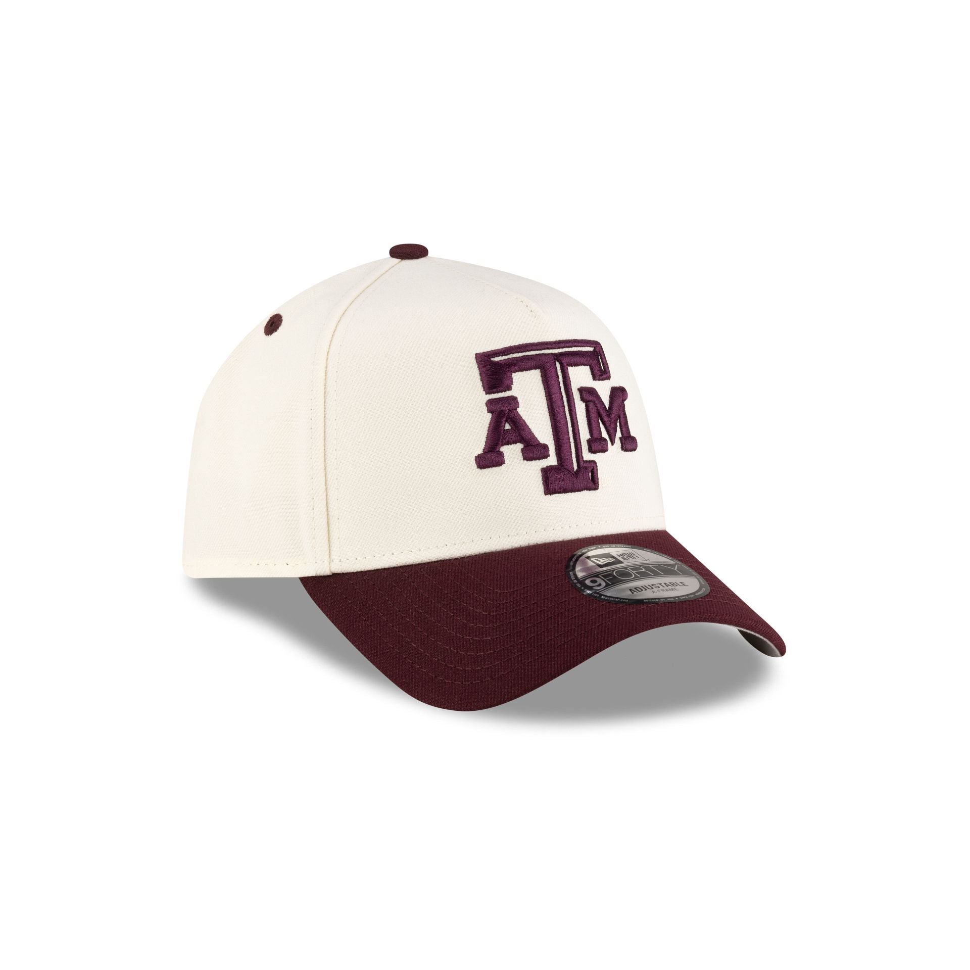 60770079_9FORTYAF_COLLEGE_ONF_TEXAGG_WHT_3QR