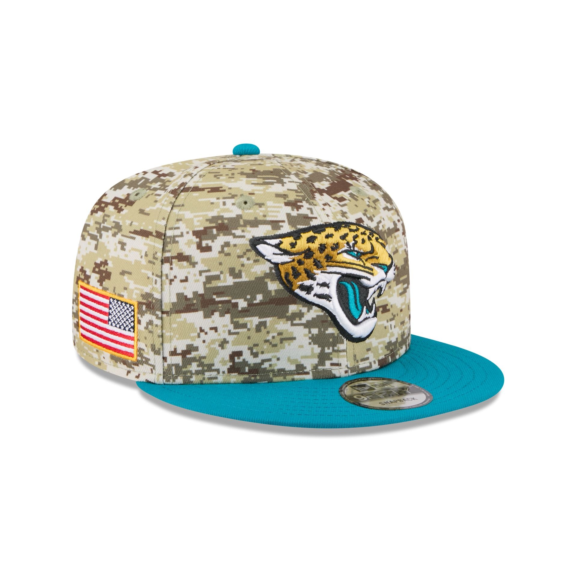 Jacksonville Jaguars 2025 Salute to Service Fan Gear 9FIFTY Snapback H