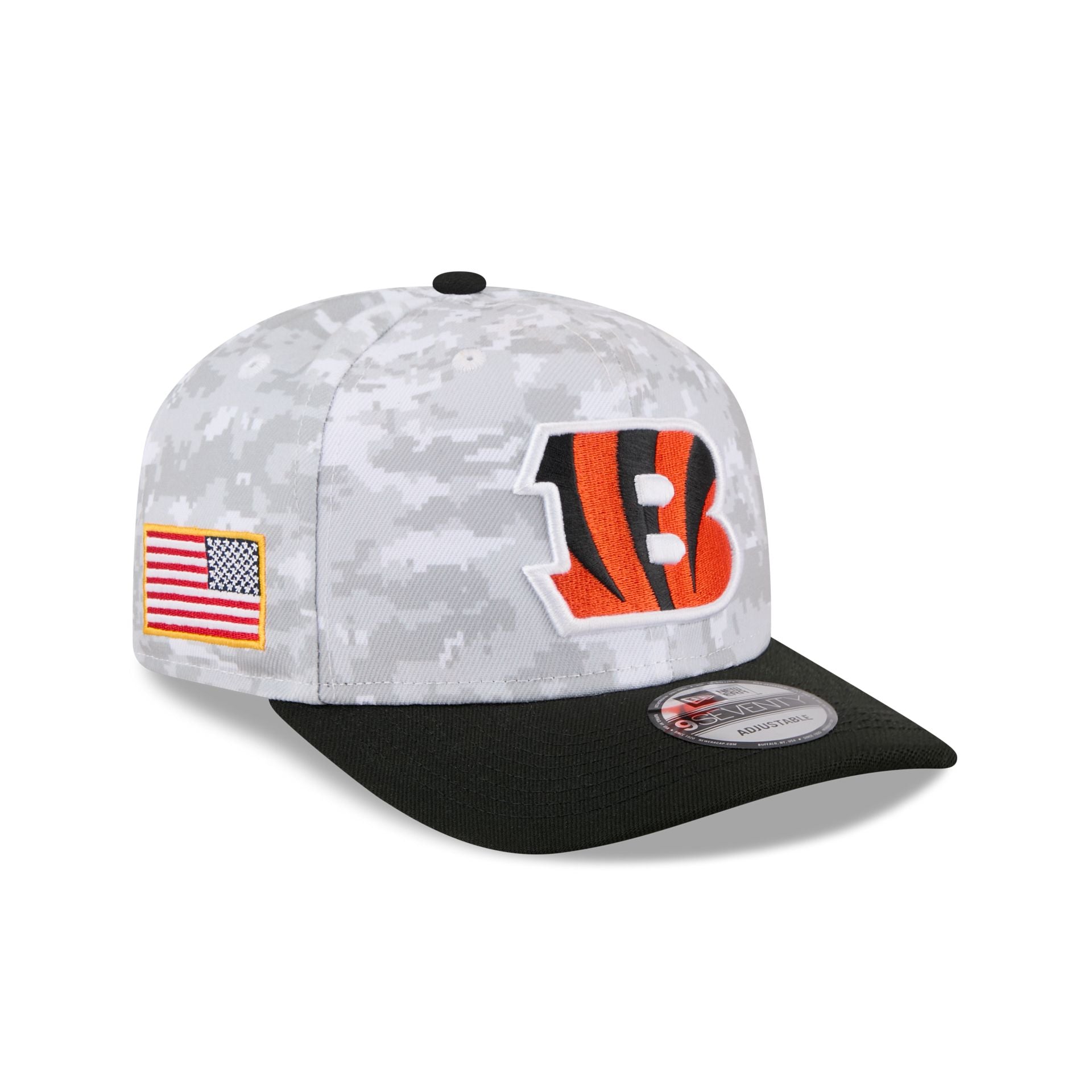 Cincinnati Bengals 2025 Salute to Service Fan Gear 9SEVENTY Stretch-Sn
