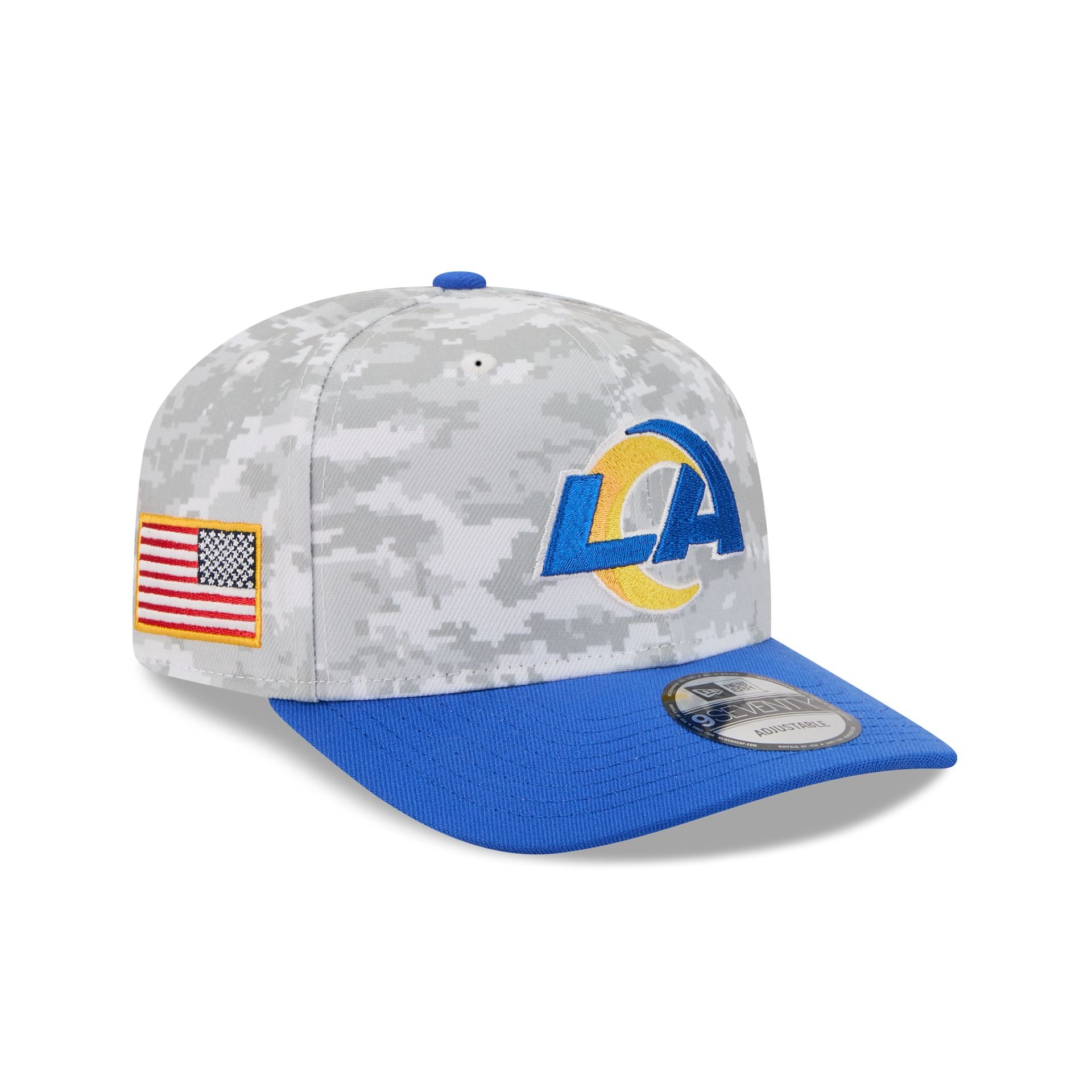Los Angeles Rams 2025 Salute to Service Fan Gear 9SEVENTY Stretch-Snap