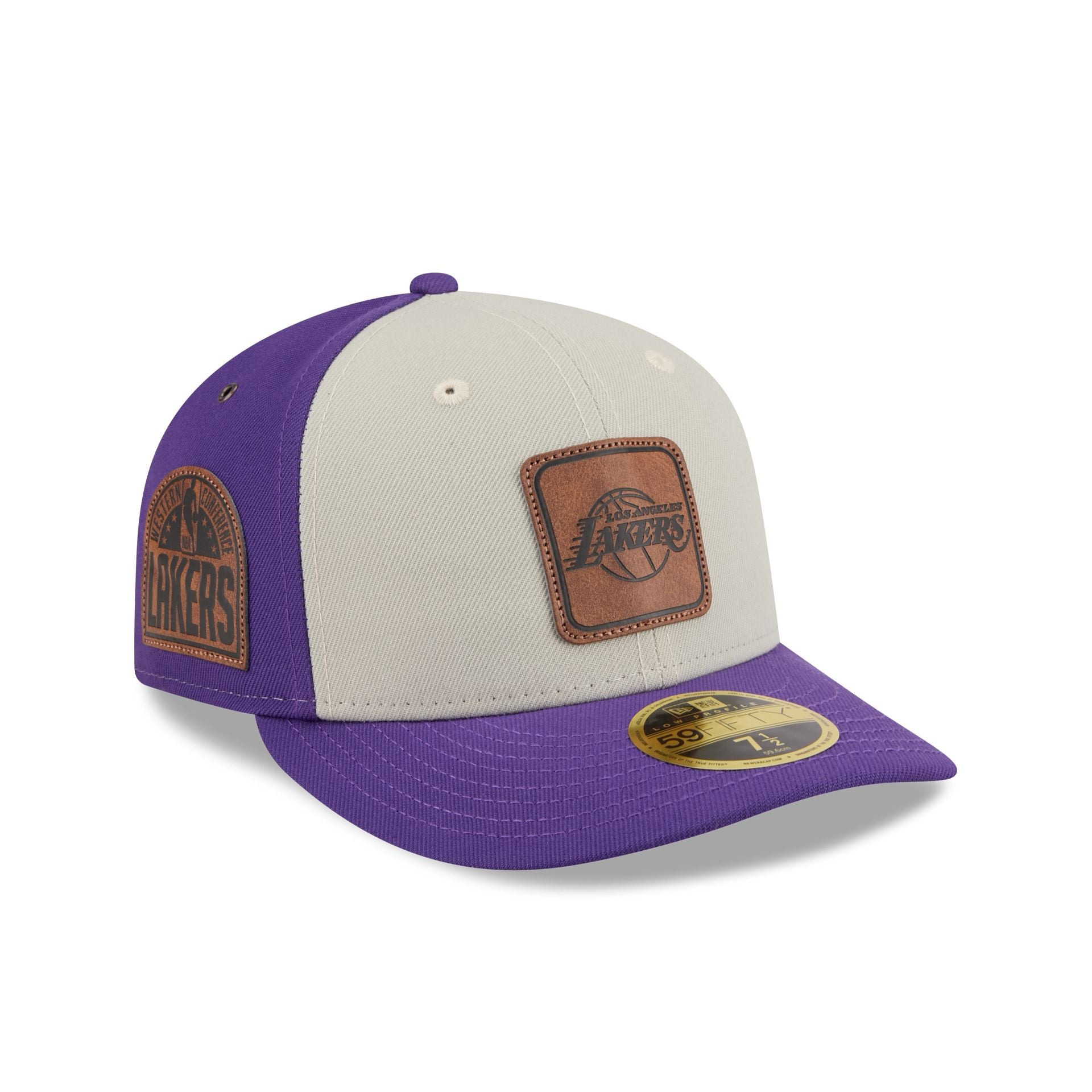 Los Angeles Lakers Quilted Low Profile 59FIFTY Fitted Hat