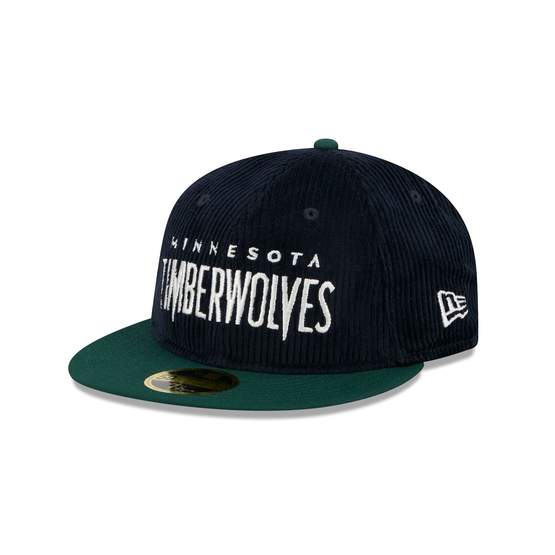 Just Caps Plaid Interior Minnesota Timberwolves Retro Crown 59FIFTY Fi