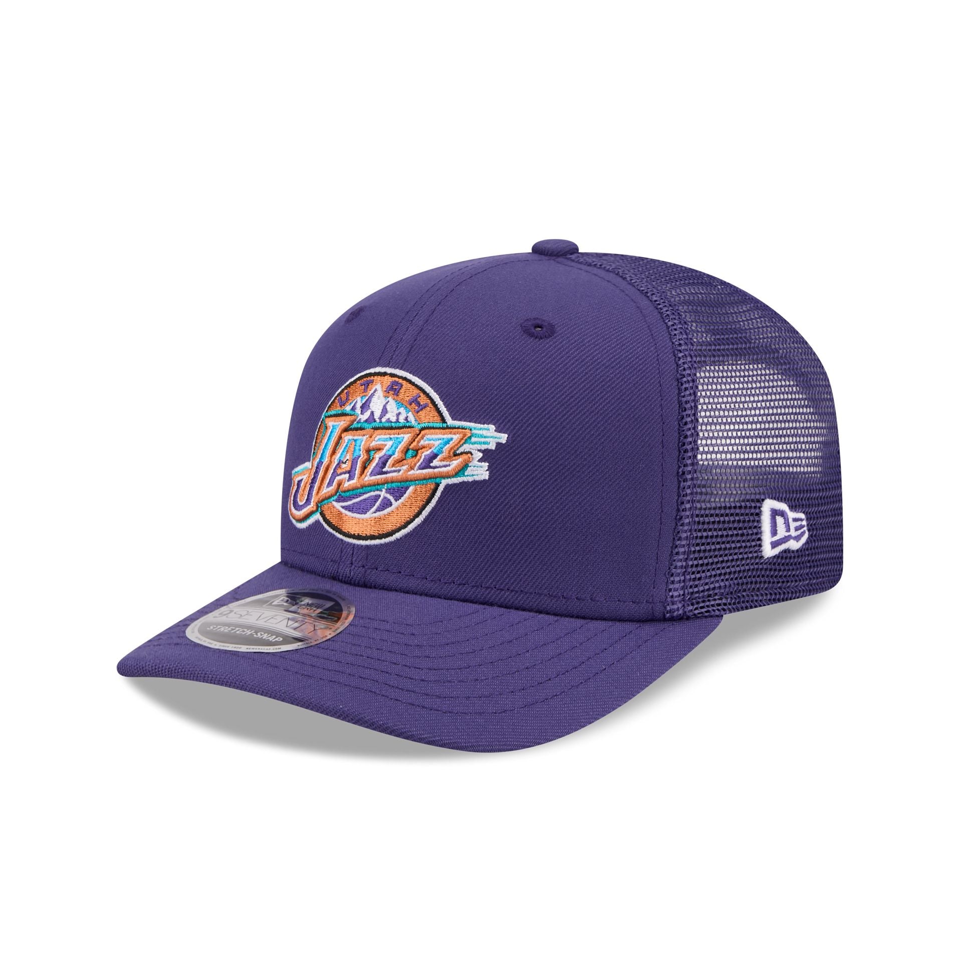 Utah Jazz 1996-2004 Hardwood Classics 9SEVENTY Trucker Hat