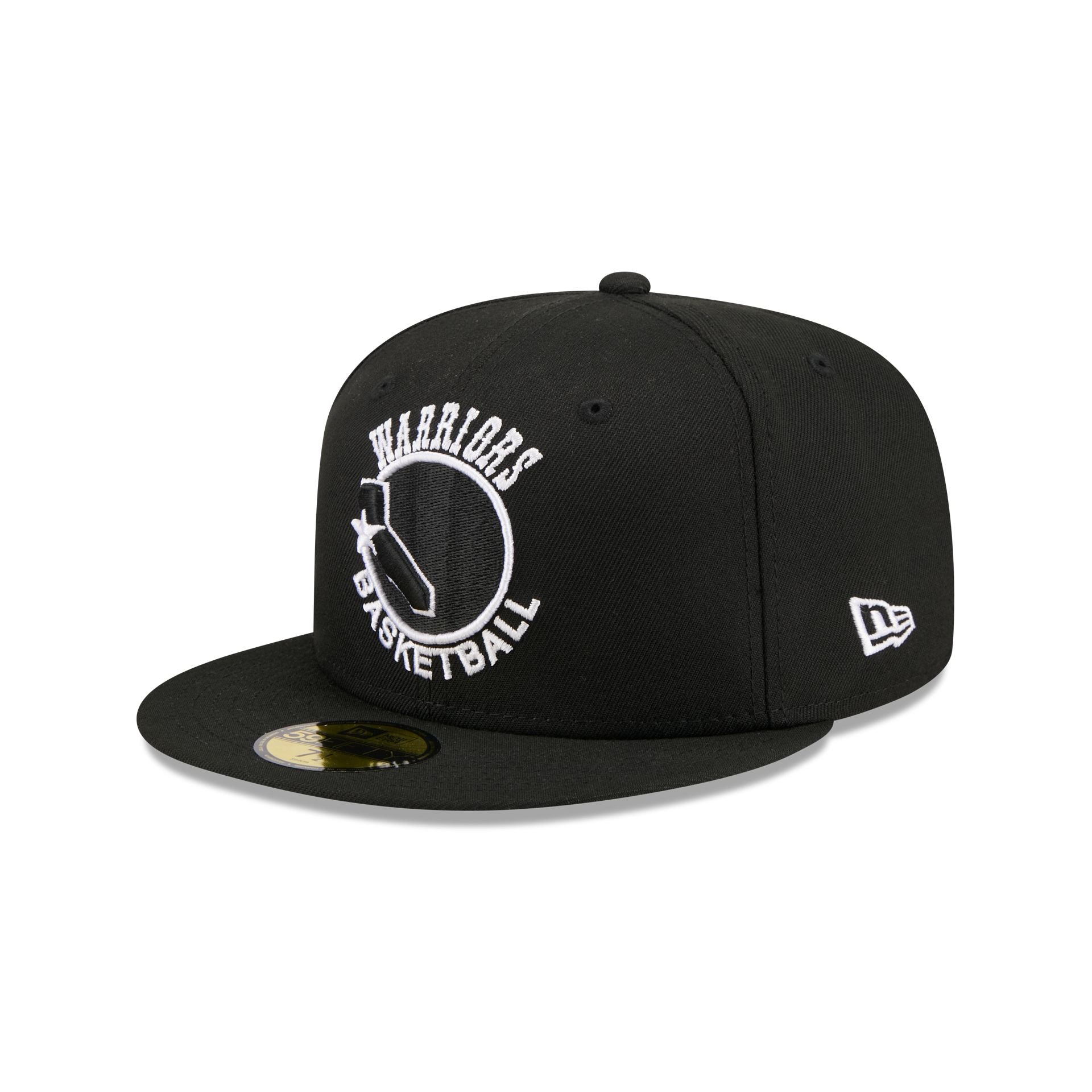Golden State Warriors 1972-1974 Hardwood Classics Black 59FIFTY Fitted