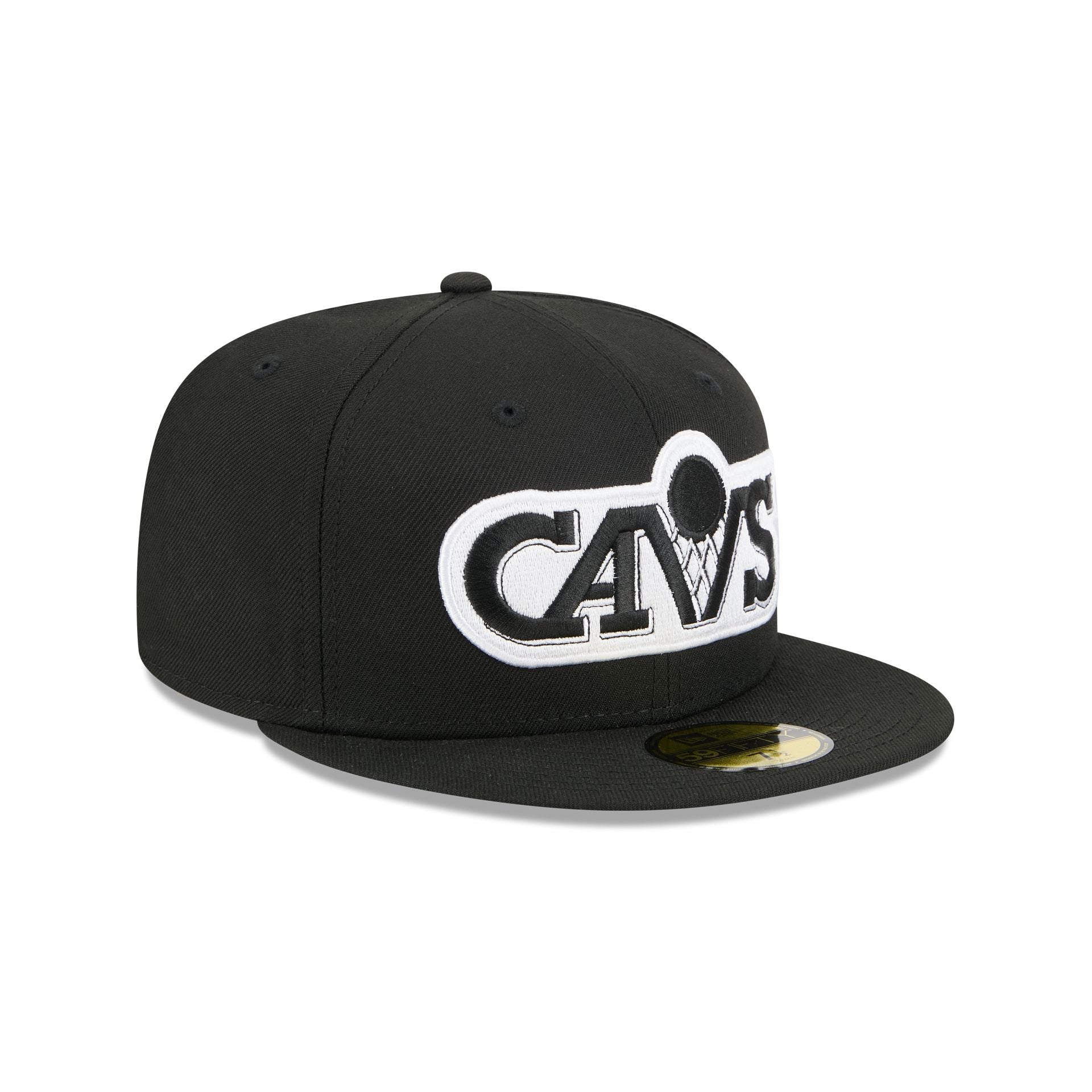 60839925_59FIFTY_HWC315875950BLKWH_CLECAV_BLK_3QR