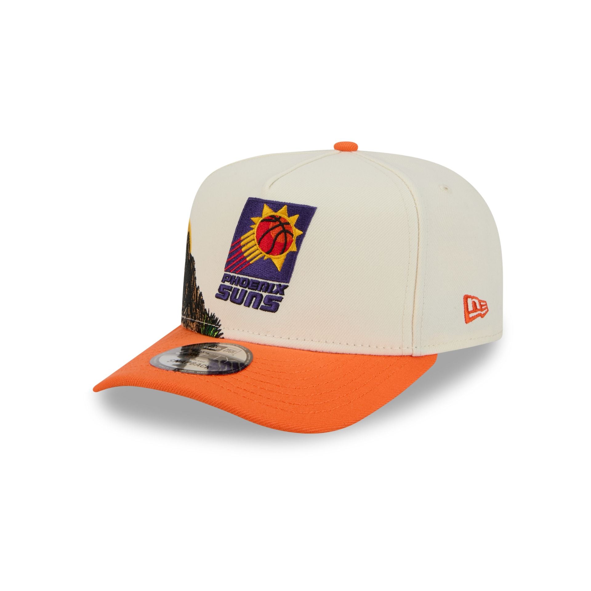 Phoenix Suns 1968-1991 Hardwood Classics Chrome White 9FIFTY A-Frame S