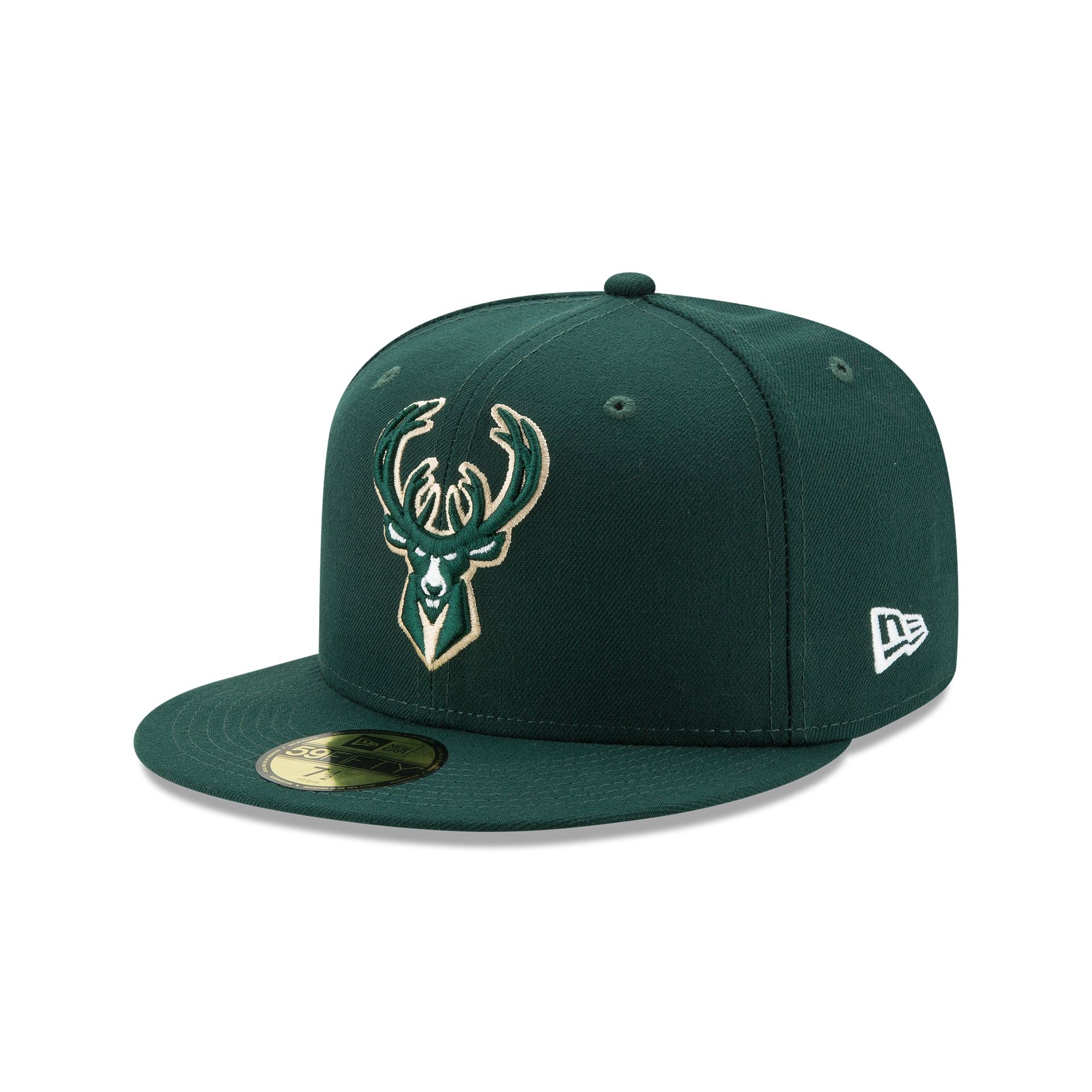 Milwaukee Bucks Team Color 59FIFTY Fitted Hat