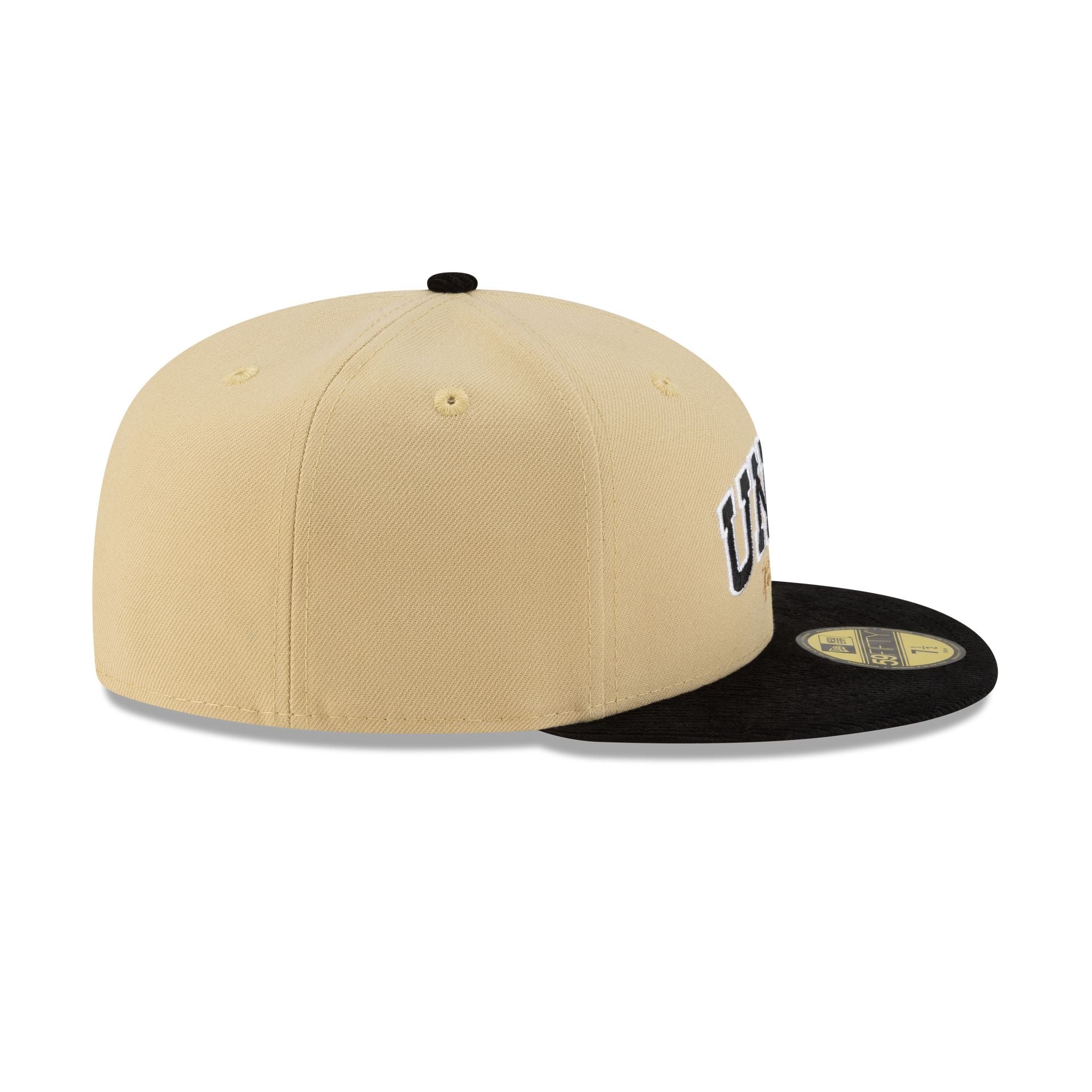 70748384_59FIFTY_COLLEGE25_NEVREB_TAN_RSIDE