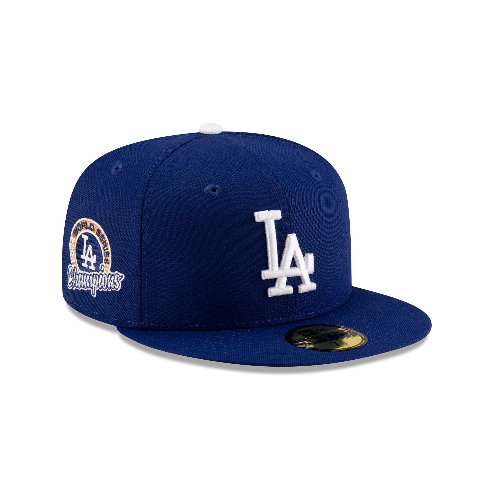 Los Angeles Dodgers 2024 World Series Champions Script Side Patch 59FI