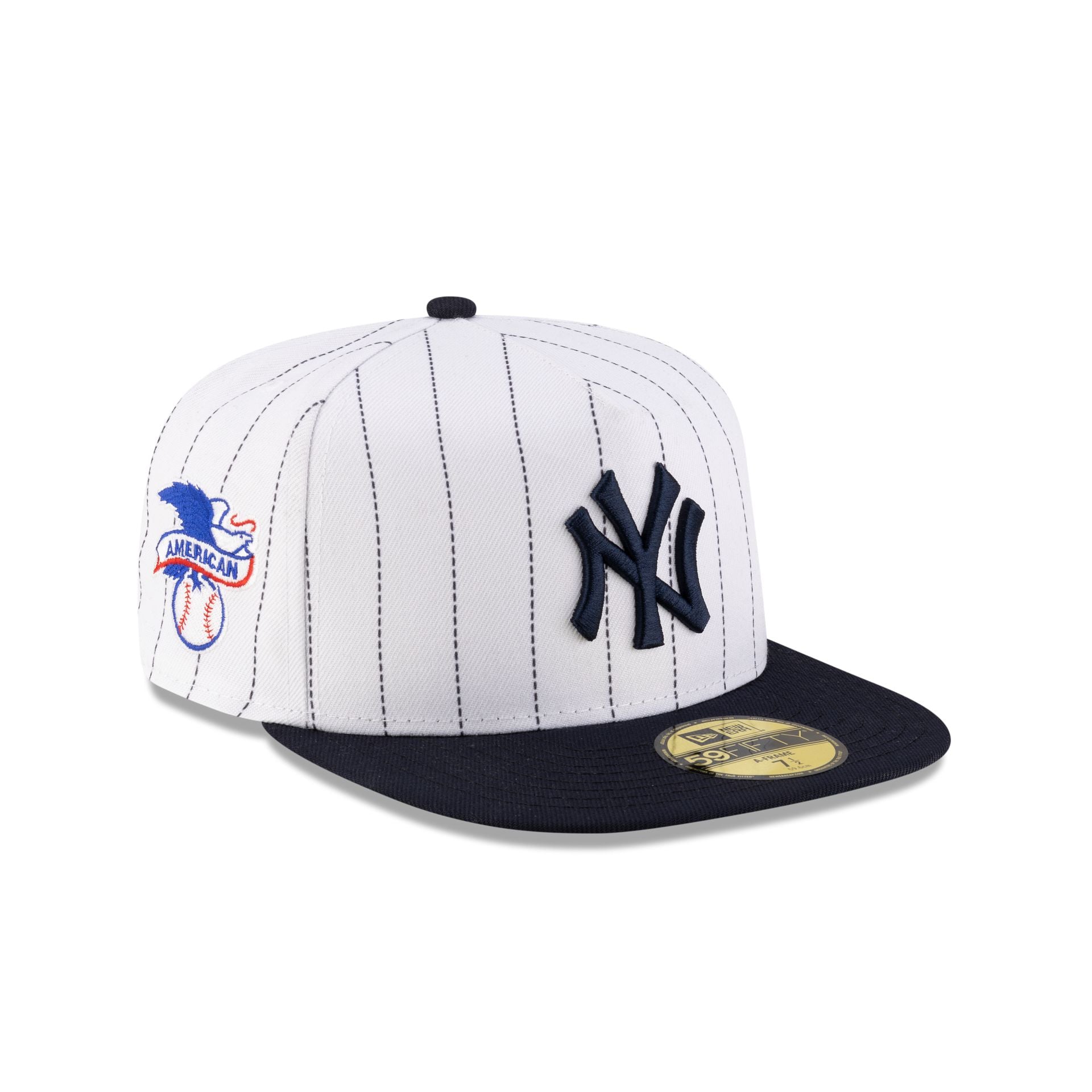 Just Caps League Sidepatch Pinstripe New York Yankees 59FIFTY A-Frame