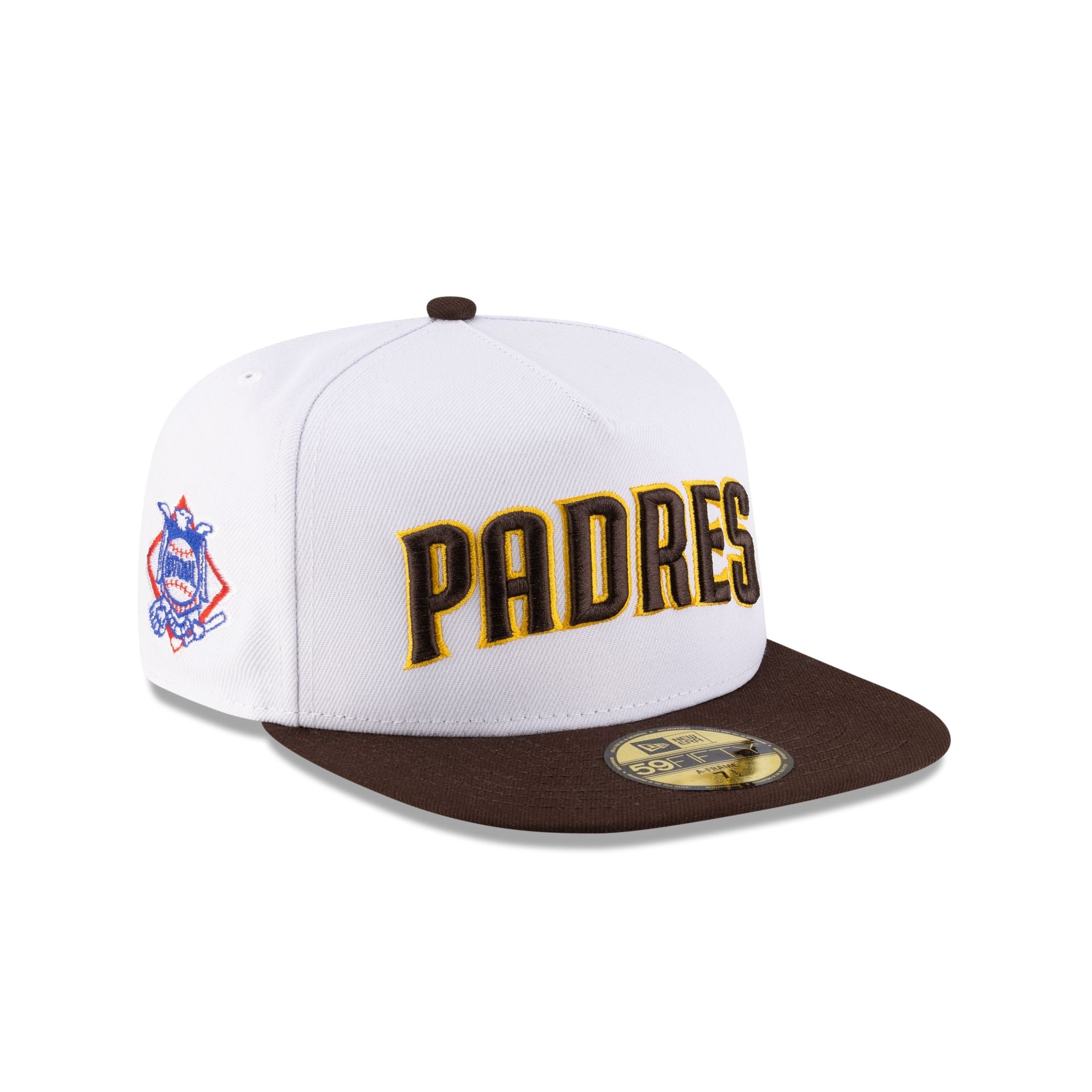 Just Caps League Sidepatch Optic White San Diego Padres 59FIFTY A-Fram