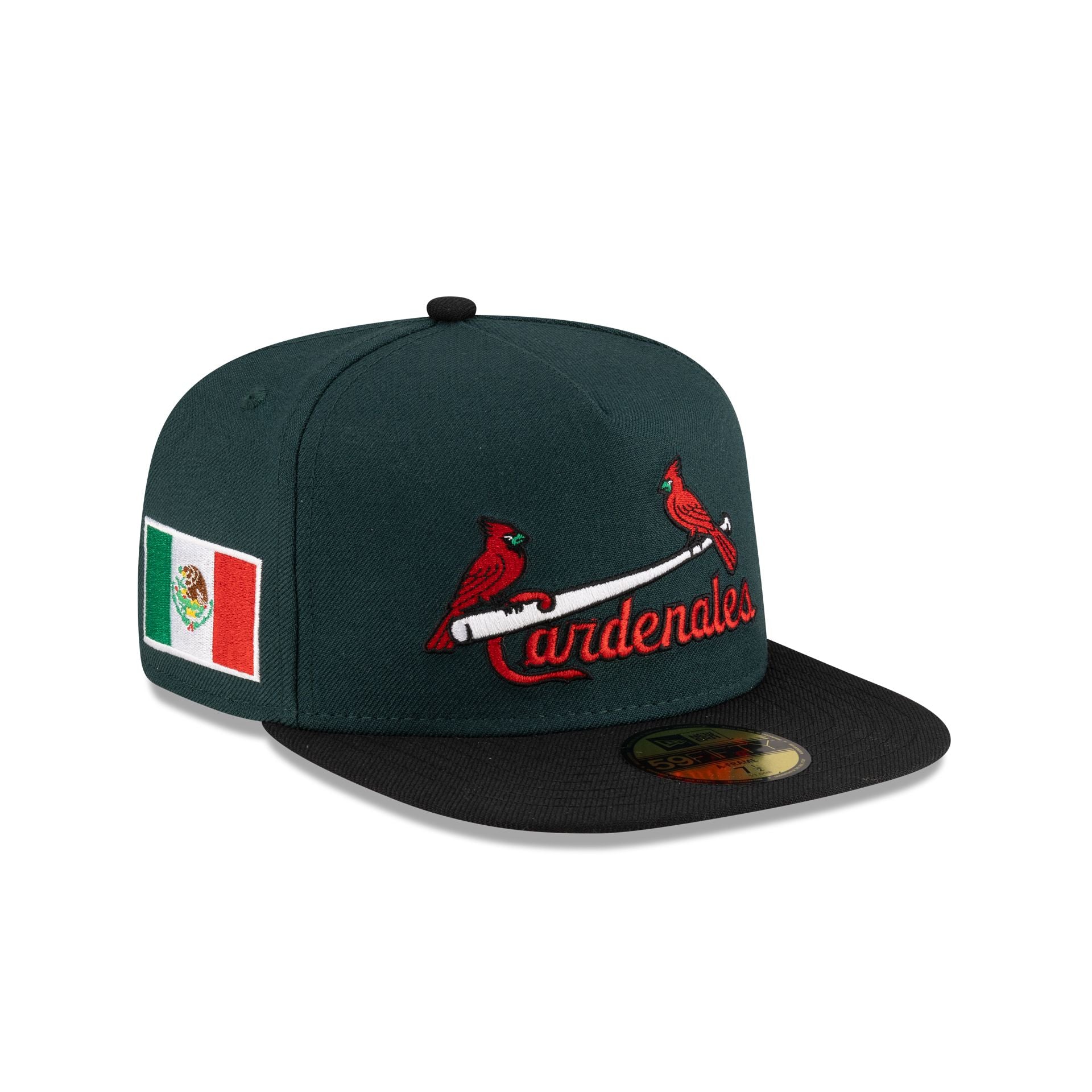 Just Caps Cinco de Mayo Springfield Cardinals 59FIFTY A-Frame Fitted H