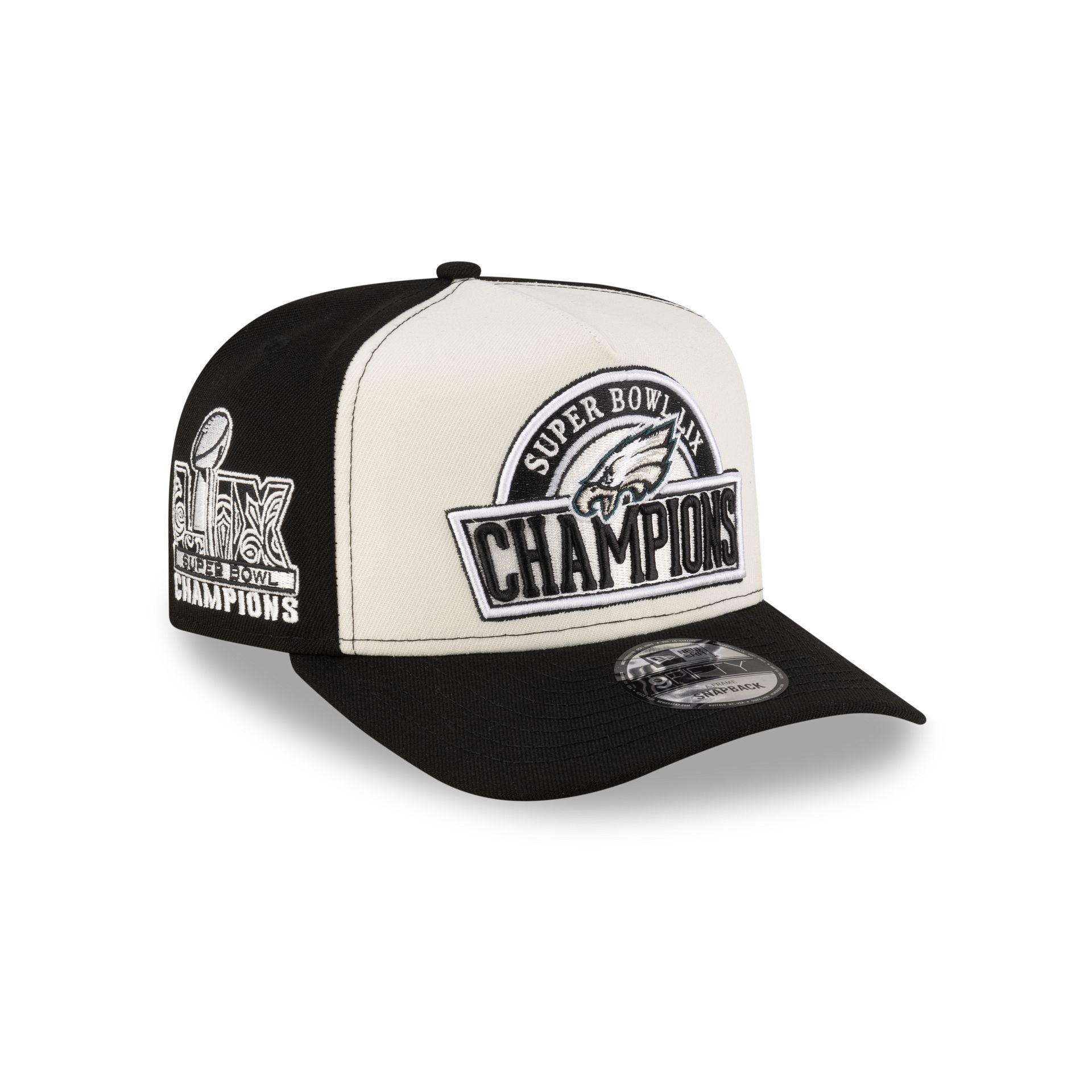 Philadelphia Eagles Super Bowl LIX Champions 9FIFTY A-Frame Snapback H