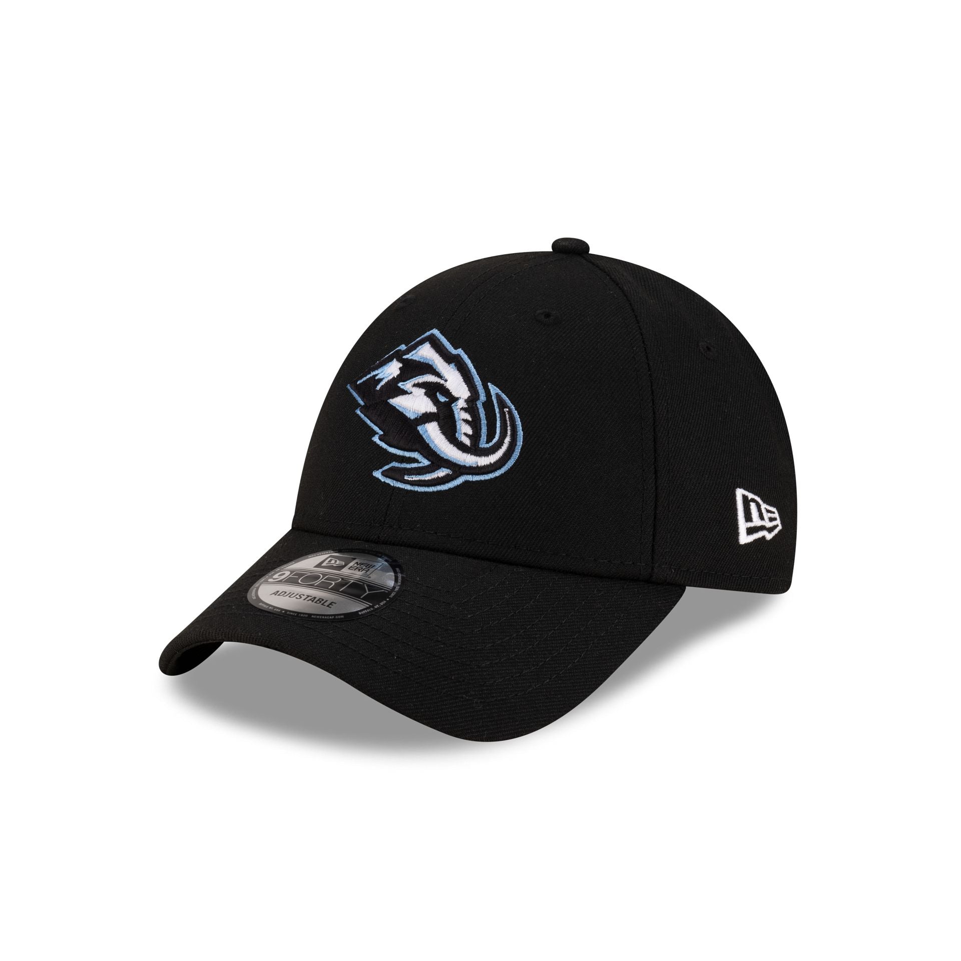 Utah Mammoth Black 9FORTY Snapback Hat