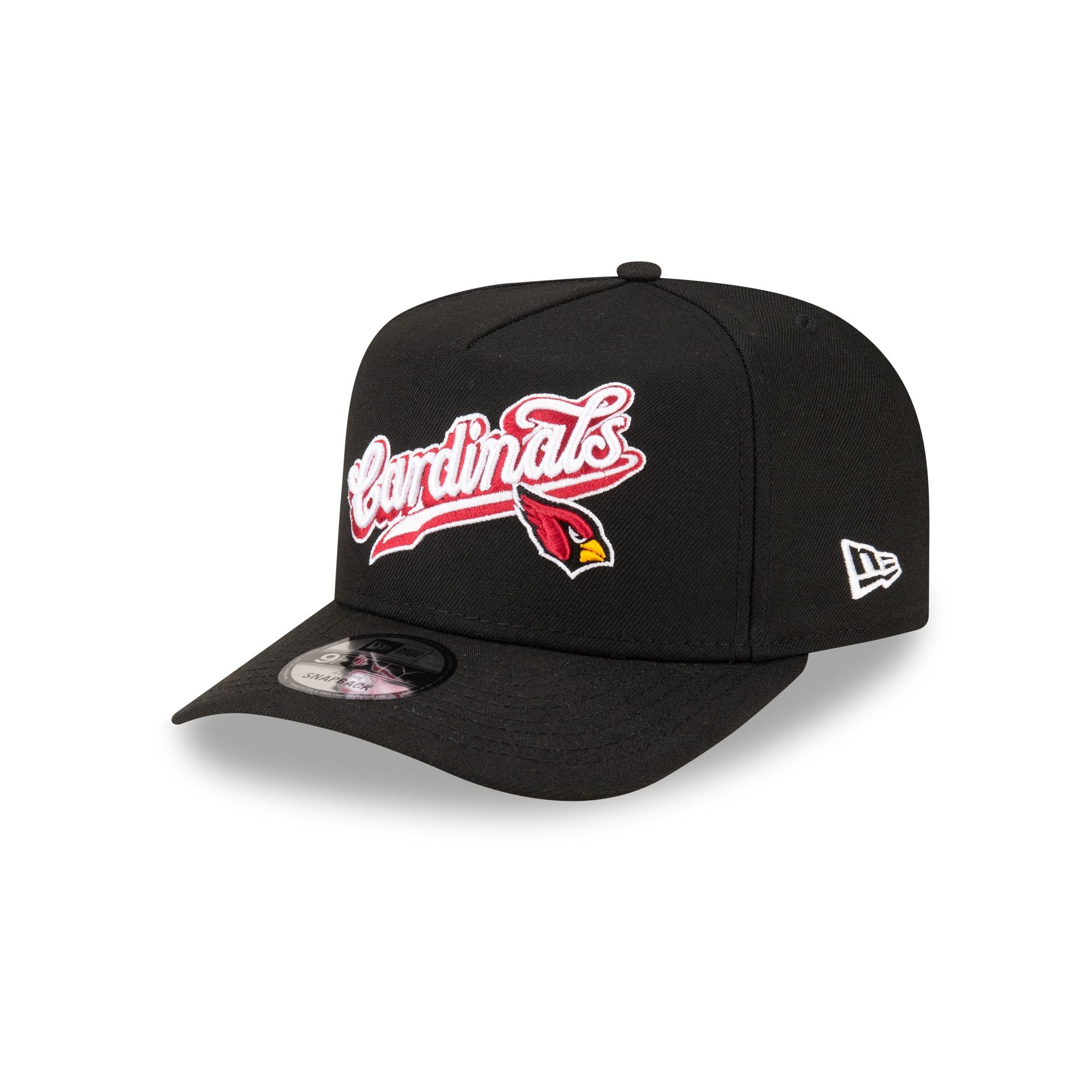 Born x Raised x Arizona Cardinals Script Black 9FIFTY A-Frame Snapback