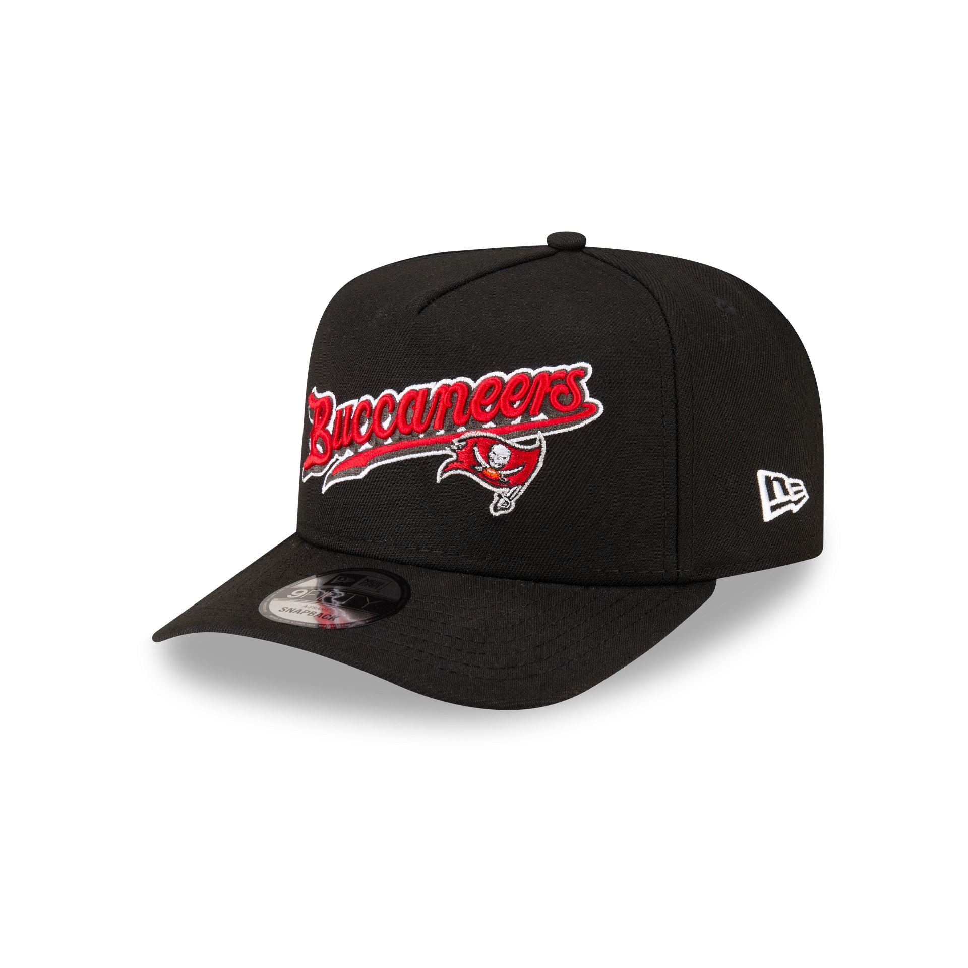 Born x Raised x Tampa Bay Buccaneers Script Black 9FIFTY A-Frame Snapb