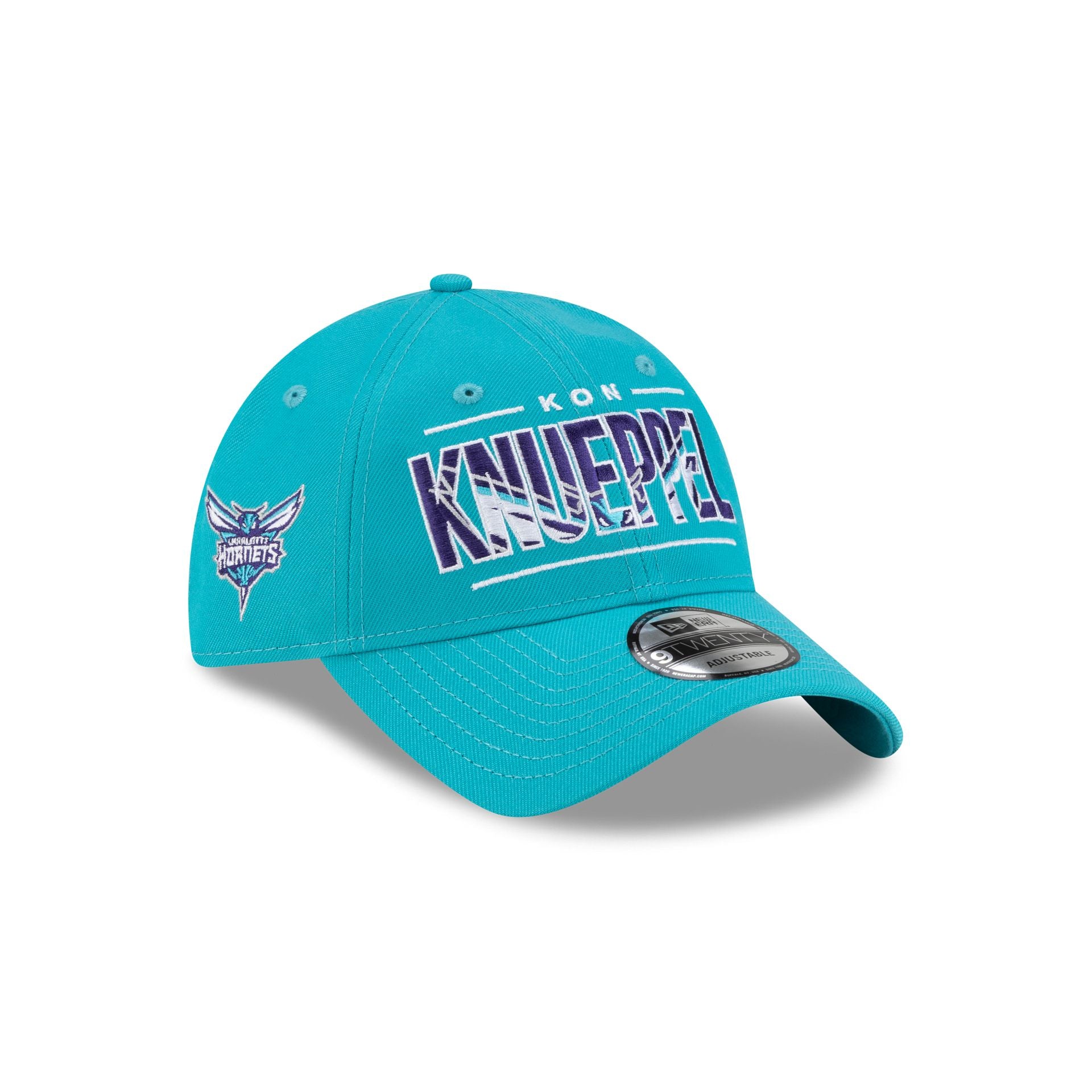Charlotte Hornets Kon Knueppel Wordmark 9TWENTY Adjustable Hat
